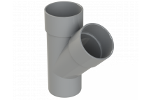 S/WELD JUNCTION 45DEG; 50MM GREY