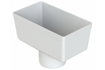 DPR110 HOPPER HEAD; 280x157x145 WHI