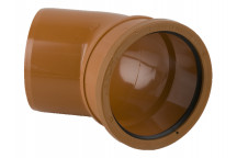 110MM X 45° SINGLE SOCKET BEND