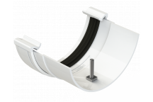 RW FITTS PLASTIC-METAL GUTT ADAPTOR;WHIT