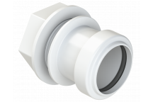 PUSHFIT TANK CONNECTOR; 32MM WHITE