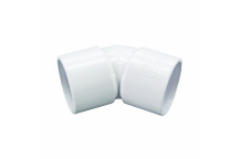 FLOPLAST S/WELD OBTUSE BEND 45 DEG OBTUSE OFFSET; 32MM WHITE