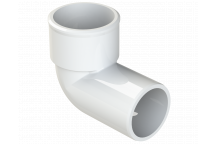 POLYPIPE S2000 32MM MUPVC 90DEG CONVERSION BEND - WHITE