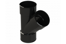 POLYPIPE S2000 MUPVC 50MM 45DEG BRANCH - BLACK