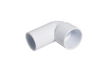 FLOPLAST S/WELD SWIVEL BEND 90 DEG; 50MM WHITE