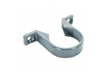 FLOPLAST S/WELD PIPE CLIP; 40MM GREY