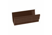 FLO NIAGARA GUTTER; 4M BROWN