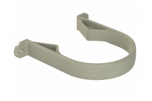 POLYPIPE S2000 PIPE CLIPS (PLASTIC);4\"/110MM SOLV GREY