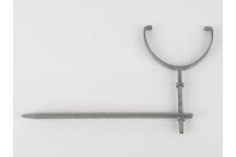 115MM DEEPSTYLE RISE & FALL BRACKET, 310MM DRIVE IN SPIKE