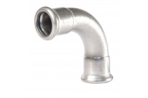 SS 316 PRESS - KNUCKLE BEND 90° - 108MM