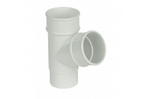 E.TUPLING 68MM ROUND 67.5DEG BRANCH - WHITE