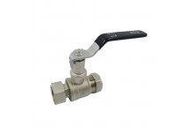 INTATEC 1 1/4\" FEMALE SWIVEL X 35MM EXTENDED LEVER BALL VALVE