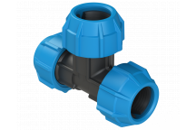 POLYFAST EQUAL TEE; 25MM