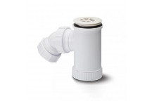 W/TRAP SHOWER TRAP;40MM 19MMSEAL PLASTIC