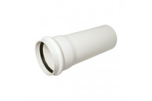 E.TUPLING SINGLE-SOCKET SOIL PIPE - 4M - WHITE