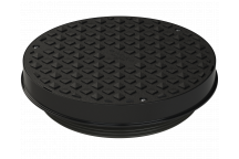 POLYPIPE 320MM RND PP COVER+FRAME A15 1/5