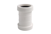 E.Tupling Push-Fit Waste 40mm Straight Connector White