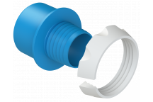 POLYFAST 63MM X 2\" MID BLUE ADAPTER SET