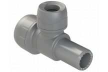 POLYPLUMB BRANCH REDUCED SPIGOT TEE