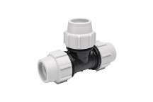 PLASSON 90DEG TEE - 90MM X 90MM X 90MM