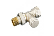 DANFOSS 15MM ANGLED LOCKSHIELD VALVE CW DRAINOFF