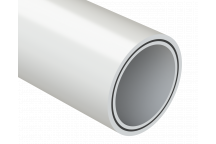 BARRIER PB PIPE CUTLENGTH WHITE;22MMX3M