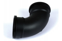 110MM CAST IRON EFFECT 92.5° DOUBLE SOCKET BEND
