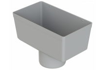 DPR110 HOPPER HEAD; 280x157x145 GRY