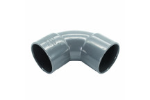FLOPLAST S/WELD SWEPT BEND 92.5 DEG; 40MM GREY