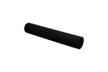 FLO OVERFLOW PIPE; 3M LENGTH BLK