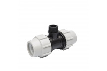 PLASSON TEE-MALE OFFTAKE 63MM X 1 1/4\" X 63MM