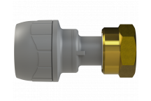 POLYPLUMB STRAIGHTTAP CONNECTR;15MMX1/2\"