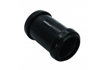 FLO PUSHFIT STRAIGHT COUPLING; 32MM BLK