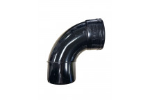 E.TUPLING SOLVENT SOIL 92.5DEG SINGLE-SOCKET BEND - BLACK