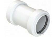 PUSHFIT STRAIGHT COUPLING; 32MM WHITE