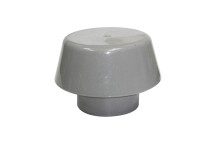 FLOPLAST RING-SEAL SOIL EXTRACT COWL; 4\"/110MM GREY