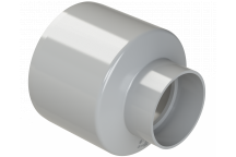 POLYPIPE RING-SEAL REDUCER;4\"/110MM WASTE CONC GREY