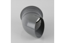 160MM DOWNPIPE SHOE BLACK