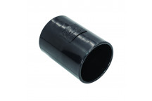 FLOPLAST S/WELD STRAIGHT COUPLING; 32MM BLACK