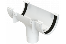 PFLOW DEEP RUNNING OUTLET; WHITE