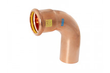 WATERGAS COPPER PRESS - 90DEG SPIGOT - 15MM