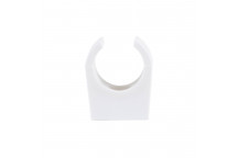 FLO OVERFLOW PIPE CLIP WHITE