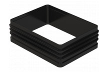 DRAIN 110MM RECT INSP/CHAMBER SIDE RISER