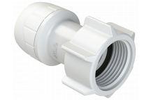 POLYPLUMB ENHANCED - 15X3/4\" HAND TIGHT TAP CONN - WHITE