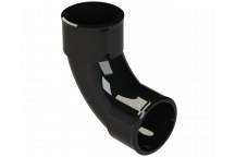 POLYPIPE S2000 32MM MUPVC 92.5DEG SWEPT BEND - BLACK