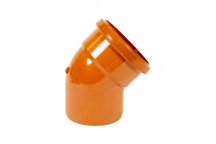 FLO UNDERGRD 45DEG SING SCKT BEND; 110MM