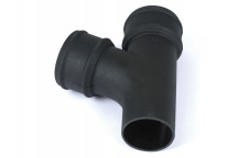 105MM ROUND CAST IRON EFFECT 112.5° BRANCH