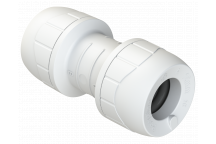 POLYPLUMB ENHANCED - 15MM COUPLER - WHITE