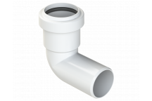 PUSHFIT SWIVEL BEND 91.25DEG; 32MM WHITE