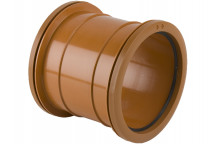 160MM DOUBLE SOCKET PVC SLIP COUPLER